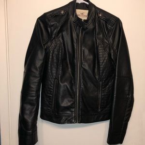 Hollister Leather Jacket